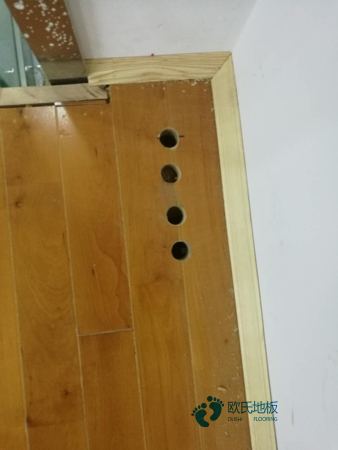 校園體育場(chǎng)地地板施工工藝3